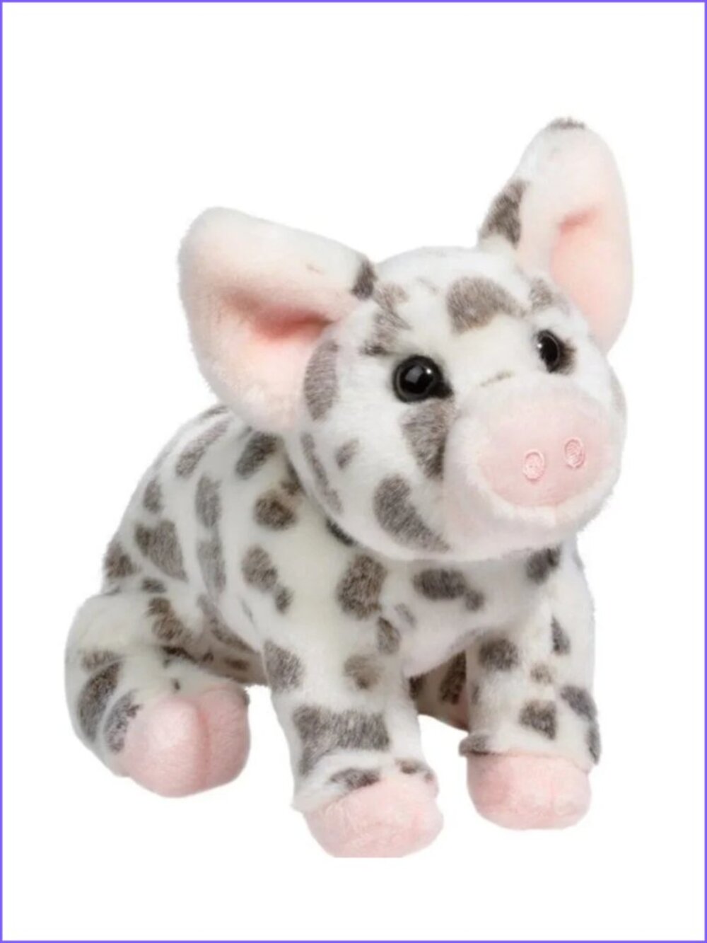Douglas Plush New w/Tag Pig MEDIUM Pauline Spotted Stuffed Animal 9"